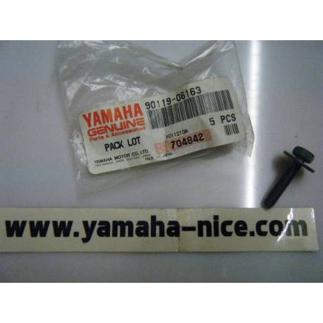 Boulon avec rondelle pour bas de caisse origine YAMAHA ZEST 50 de 1992 à 2006