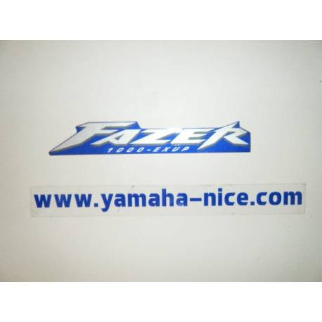 Embleme autocollant capot avant origine YAMAHA FZS 1000 2001 / 2002