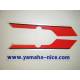 Jeu d'emblemes autocollants de selle origine YAMAHA RD 125 LC 1986 et RD 75 LC 1991