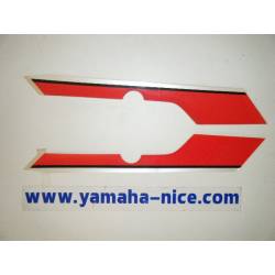 Jeu d'emblemes autocollants de selle origine YAMAHA RD 125 LC 1986 et RD 75 LC 1991