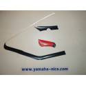 Jeu d'emblemes autocollant de bas de carénage gauche origine YAMAHA FZ 750 1987/1988