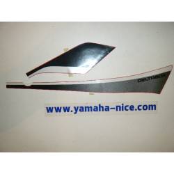 Jeu d'emblemes autocollant couvercle latérale droit origine YAMAHA TDR 125 1997
