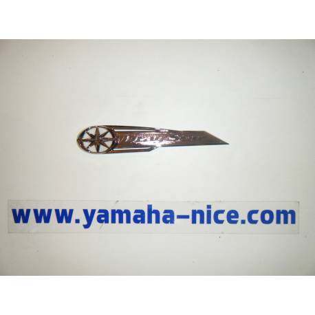 Embleme autocollant réservoir à essence origine YAMAHA XVS 125 2000 à 2004 et XVS 250 2000 à 2004