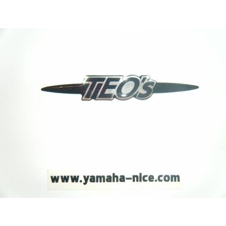 Embleme autocollant couvercle latérale origine YAMAHA TEO'S 125 2000 à 2002