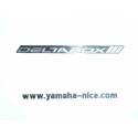 Embleme autocollant de flanc latéral gauche origine YAMAHA YZF R6 2003