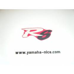Embleme autocollant de tête de fourche origine YAMAHA YZF R6 2000