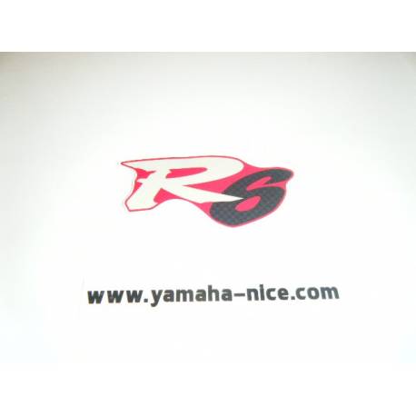 Embleme autocollant de tête de fourche origine YAMAHA YZF R6 2000