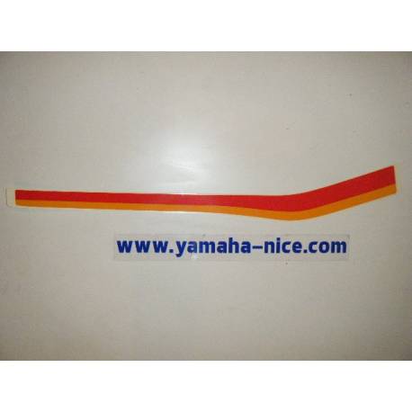 Embleme autocollant couvercle latérale droit origine XTZ 600 1990