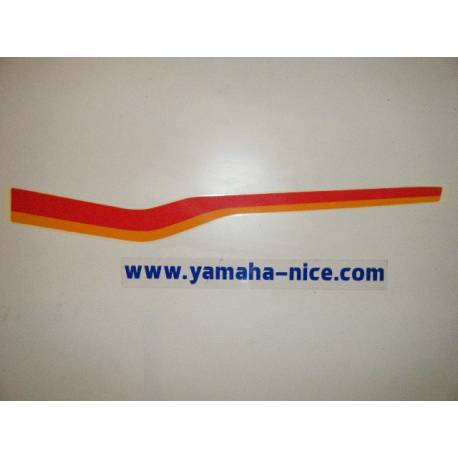 Embleme autocollant couvercle latérale gauche origine YAMAHA XTZ 600 1990