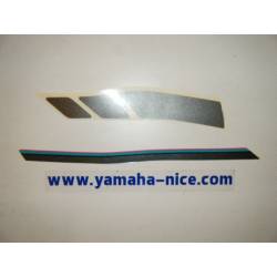 Jeu d'emblemes autocollant couvercle latérale droit origine YAMAHA XTZ 600 1991