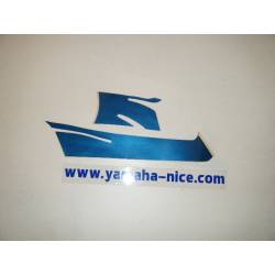 Jeu d'emblemes autocollant de carénage gauche origine YAMAHA FZR 600 1993