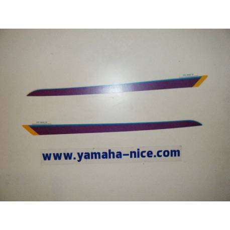 Jeu d'emblemes autocollant réservoir à essence origine YAMAHA TDM 850 1992