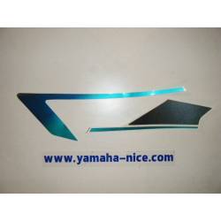 Jeu d'emblemes autocollant couvercle latérale gauche origine YAMAHA TDR 125 1995 à 1997