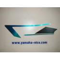 Jeu d'emblemes autocollant couvercle latérale gauche origine YAMAHA TDR 125 1995 à 1997
