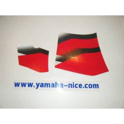 Jeu d'emblemes autocollant de cache latérale prise d'air gauche origine YAMAHA YZF R1 2000 