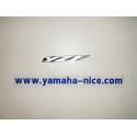 Embleme autocollant de cache latérale prise d'air gauche origine YAMAHA YZF R6 2003