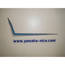 Embleme autocollant couvercle latérale gauche origine YAMAHA XJ 650 1980