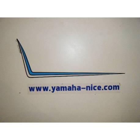Embleme autocollant couvercle latérale gauche origine YAMAHA XJ 650 1980