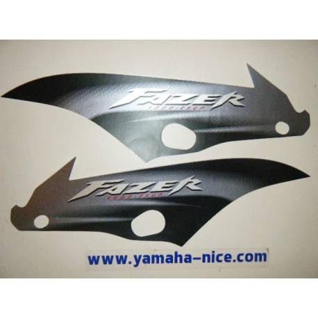 Jeu d'emblemes autocollant de carénage origine YAMAHA FZS 1000 2004
