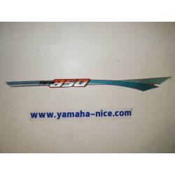 Embleme autocollant de pare boue arrière gauche origine YAMAHA TDM 850 1993