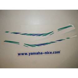 Jeu d'emblemes autocollant de pare boue arrière origine YAMAHA TY 250 1993