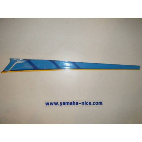 Embleme autocollant couvercle latérale droit origine YAMAHA TZR 125 1987