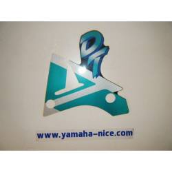 Embleme autocollant couvercle latérale droit origine YAMAHA DTR 125 1992