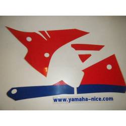 Jeu d'emblemes autocollant de carénage gauche origine YAMAHA FZR 1000 1990