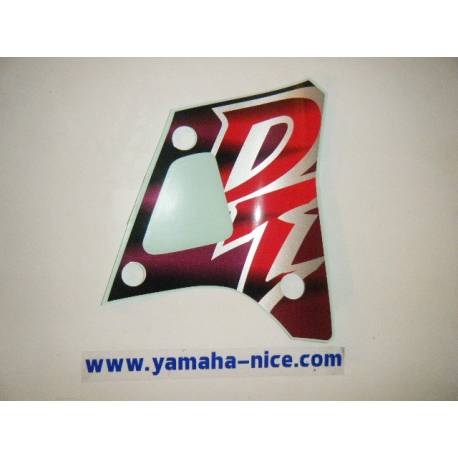 Embleme autocollant de carénage droit origine YAMAHA DTR 125 1997/1998