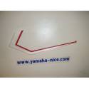 Embleme autocollant de cache de garde boue arrière gauche origine YAMAHA FZS 600 2001