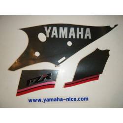 Jeu d'emblemes autocollant de carénage droit origine YAMAHA FZR 1000 1991