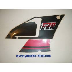 Jeu d'emblemes autocollant de carénage droit origine YAMAHA FZR 1000 1990