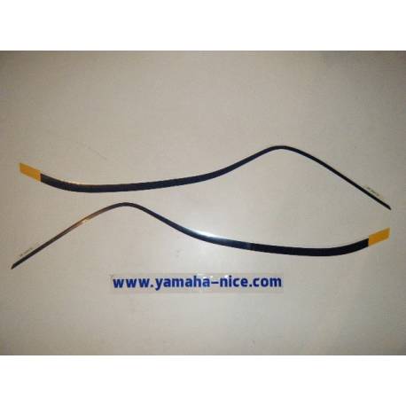 Jeu d'emblemes autocollant réservoir à essence origine YAMAHA RD 350 LC 1985