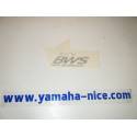 Embleme autocollant de garde boue avant origine YAMAHA BW'S 50 2000