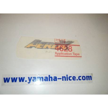 Embleme autocollant corps inférieur avant origine YAMAHA AEROX 50 1997