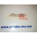 Embleme autocollant corps inférieur avant origine YAMAHA AEROX 50 1997