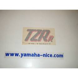 Embleme autocollant de carénage gauche origine YAMAHA TZR 125 1992