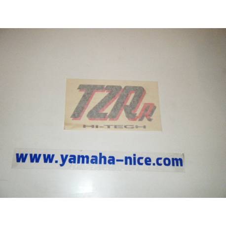 Embleme autocollant de carénage gauche origine YAMAHA TZR 125 1992