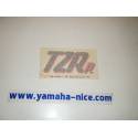 Embleme autocollant de carénage gauche origine YAMAHA TZR 125 1992