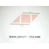 Embleme autocollant garde boue avant origine YAMAHA TY 250R 1986