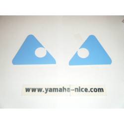 Jeu d'emblemes autocollants de carénage avant origine YAMAHA XTZ 600 TENERE 1988