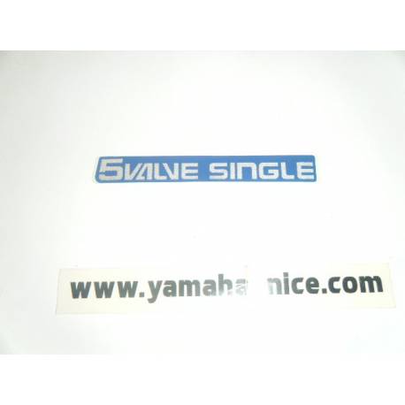 Embleme autocollant cache latérale gauche réservoir a essence origine YAMAHA XTZ 660 1992