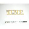Embleme autocollant fourche avant origine YAMAHA TY 250R 1986