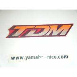Embleme autocollant de carénage droit origine YAMAHA TDM 850 1993
