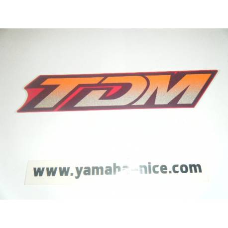 Embleme autocollant de carénage droit origine YAMAHA TDM 850 1993