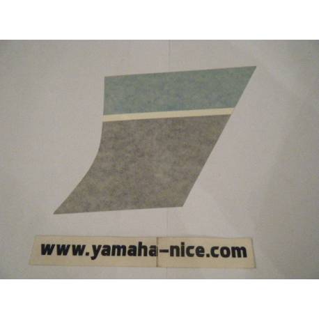 Embleme autocollant couvercle latérale gauche origine YAMAHA FZ 750 1989