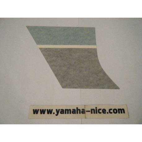 Embleme autocollant couvercle latérale droit origine YAMAHA FZ 750 1989