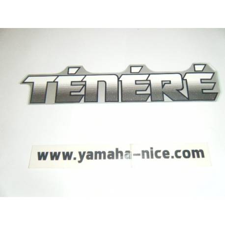 Embleme autocollant plaque a air origine YAMAHA XTZ 600 TENERE 1991