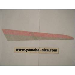 Embleme autocollant indicateur réservoir a carburant origine YAMAHA TDR 125 1991