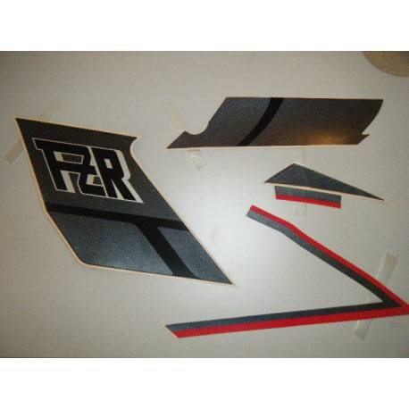 Jeu d'emblemes autocollants de carénage avant gauche origine YAMAHA FZR 600 1989